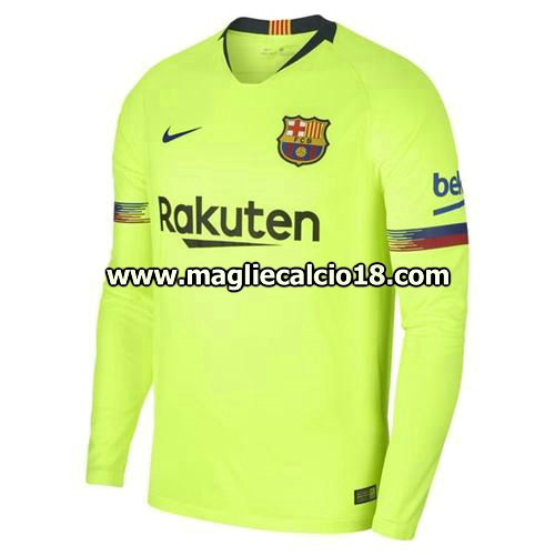 seconda divisa maglia barcellona mancia lunga 2018-2019